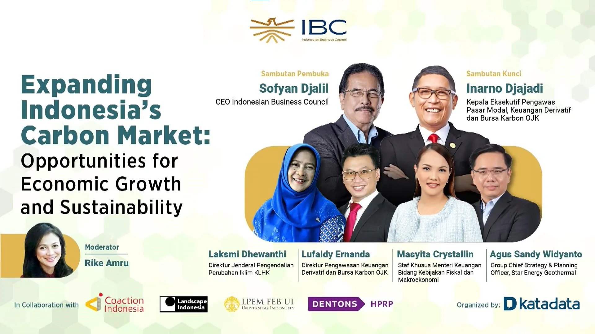 IBC Public Dialogue: Expanding Indonesia's Carbon Market
