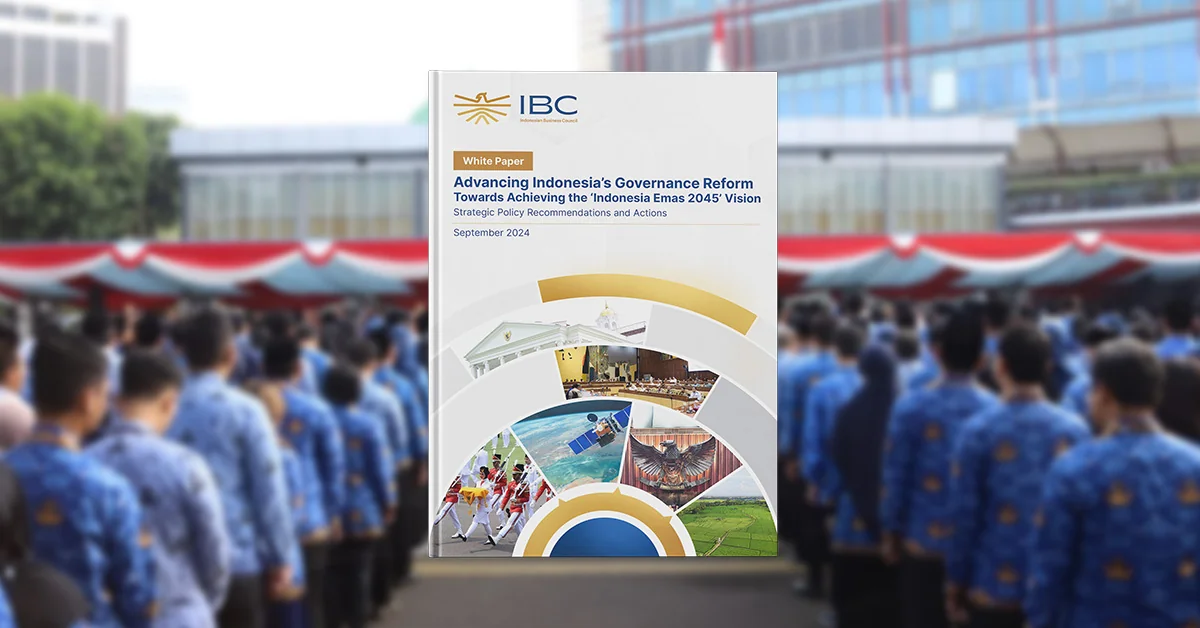 Advancing Indonesia's Governance Reform Towards Achieving the 'Indonesia Emas 2045' Vision