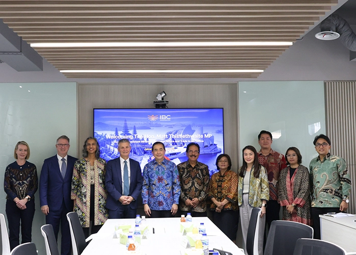 IBC Welcomes Australia’s Assistant Minister Foreign Affairs and Trade The Hon. Matt Thislethwaite MP