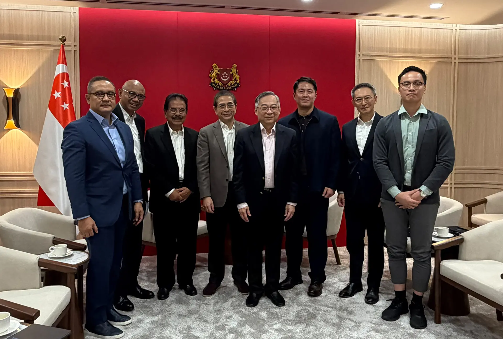 IBC Leadership Deepens Indonesia–Singapore Ties in Meeting with Deputy Prime Minister Gan Kim Yong