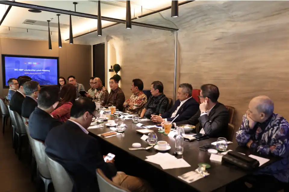 IBC Hosts SBF Delegation to Strengthen Partnership and Advance Indonesia–Singapore Economic Cooperation